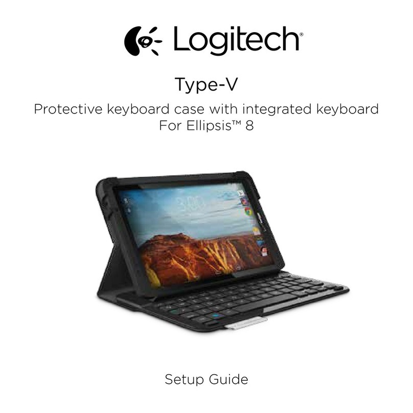 Logitech Type-V Manuel utilisateur Logitech Type-V Manuel utilisateur