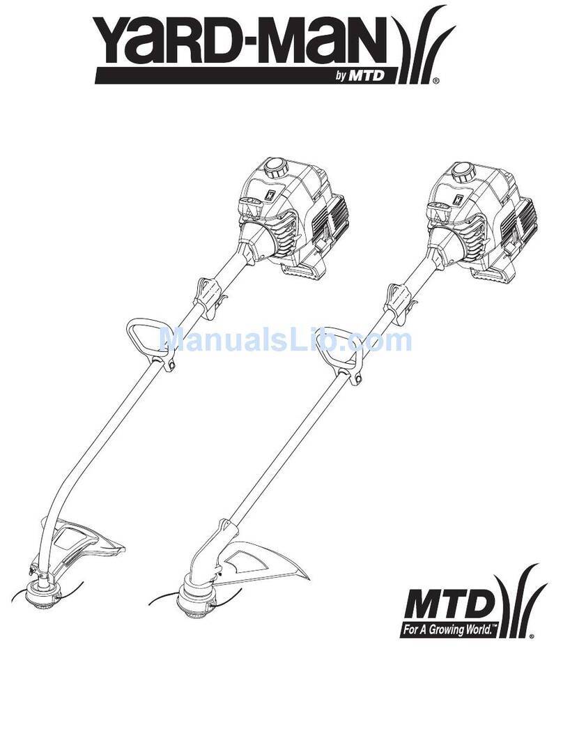 Yard-Man YM400 Manuel utilisateur