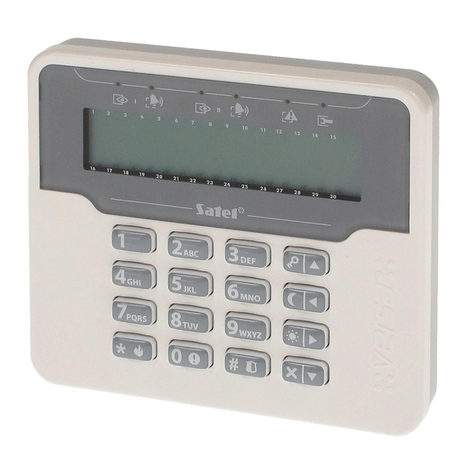 Satel Versa Manuel utilisateur