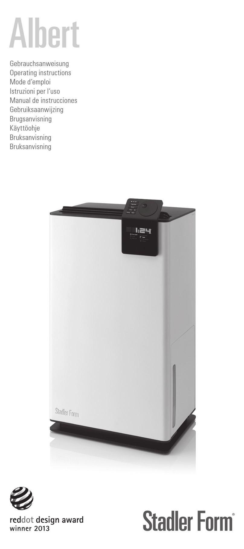Stadler Form Albert Manuel utilisateur