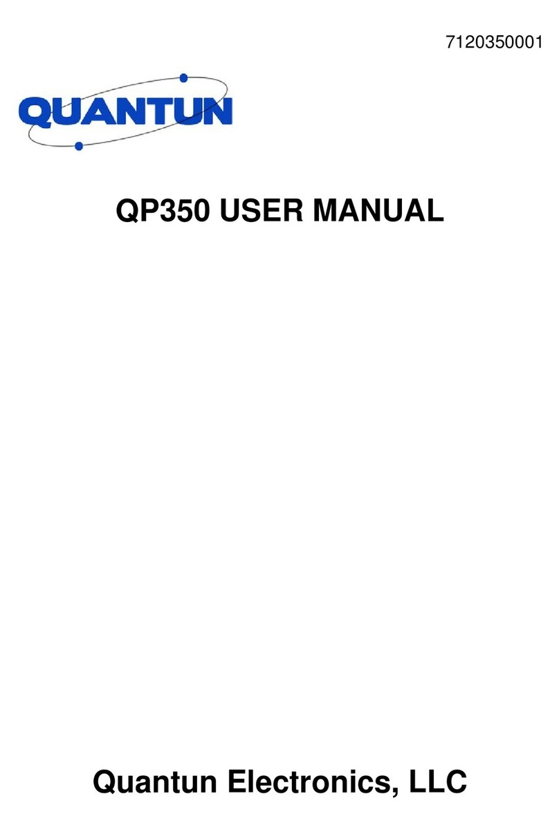 QUANTUN QP350 Manuel utilisateur