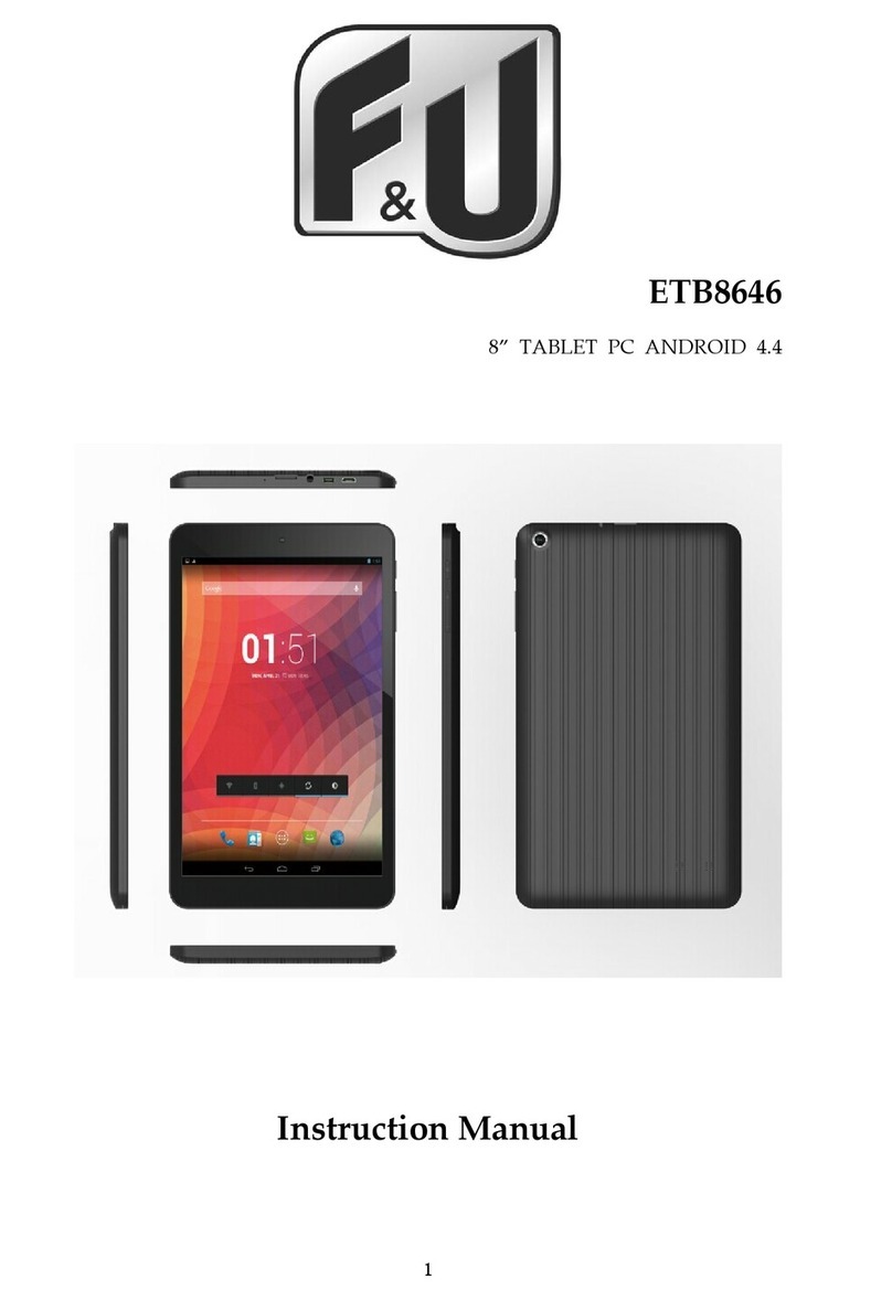 F&U ETB8646 Manuel utilisateur