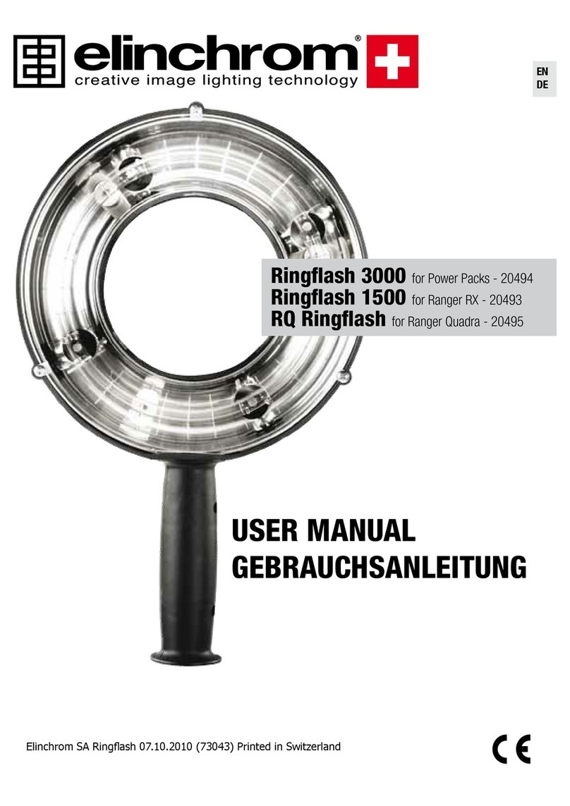 Elinchrom Ringflash 3000 Manuel utilisateur Elinchrom Ringflash 3000 Manuel utilisateur