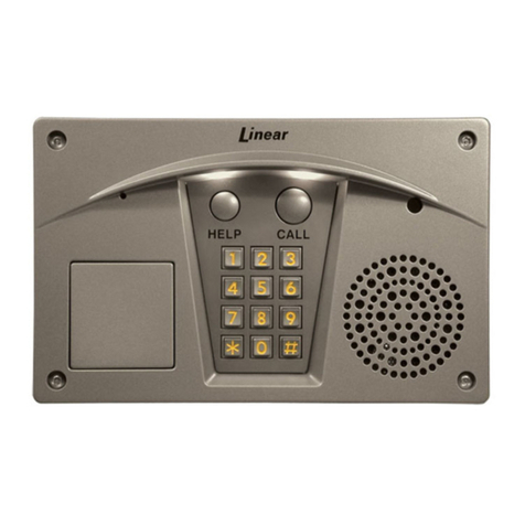 Linear Access RE-2 Manuel utilisateur