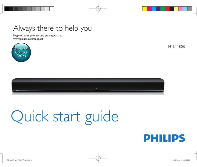 Philips HTL1180B Manuel utilisateur