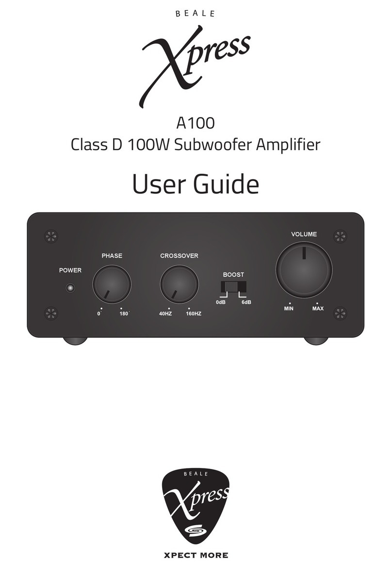 Xpress A100 Manuel utilisateur