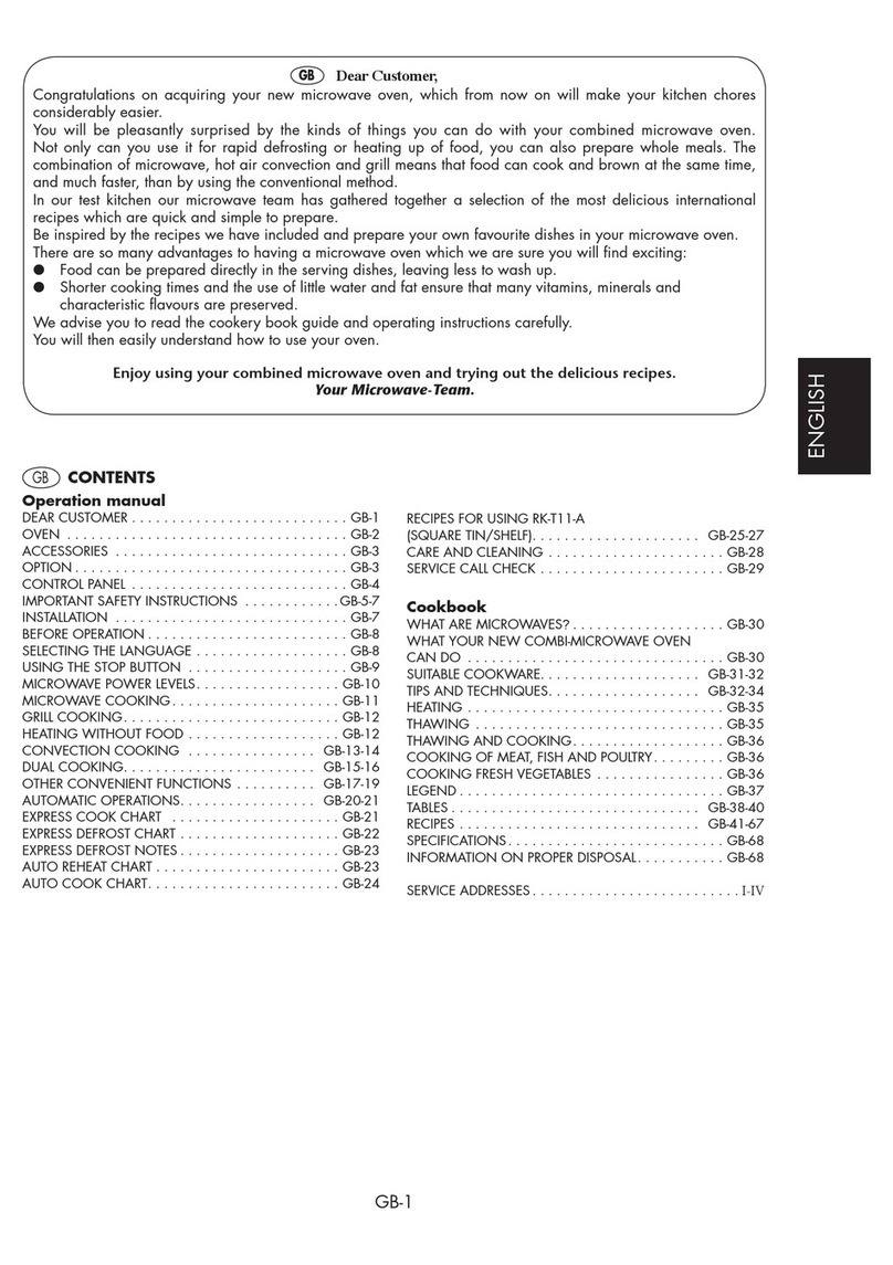 Sharp R-940 Manuel utilisateur