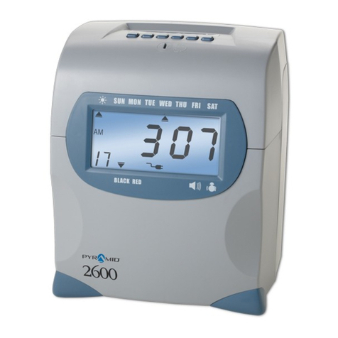 Pyramid 2600 Manuel utilisateur