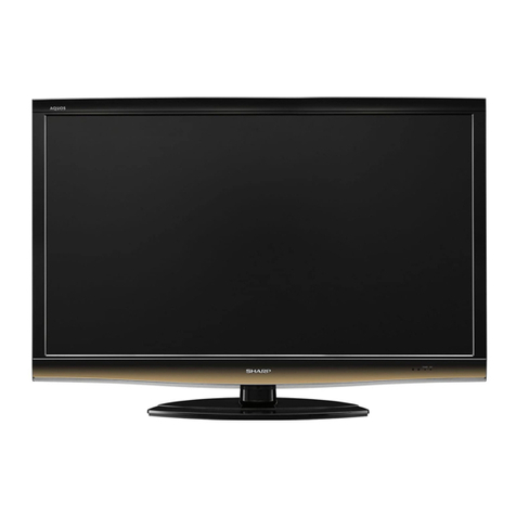Sharp LC46E77U - LC - 46" LCD TV Manuel utilisateur