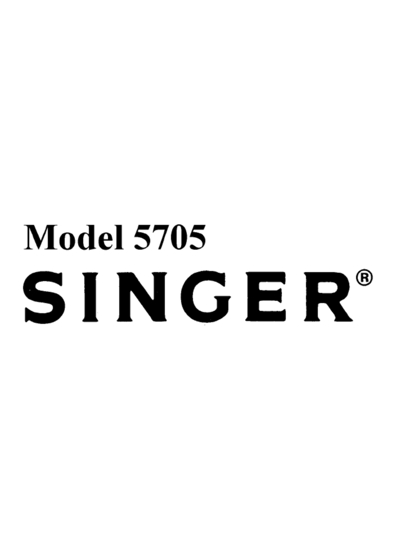 Singer 5705 Manuel utilisateur