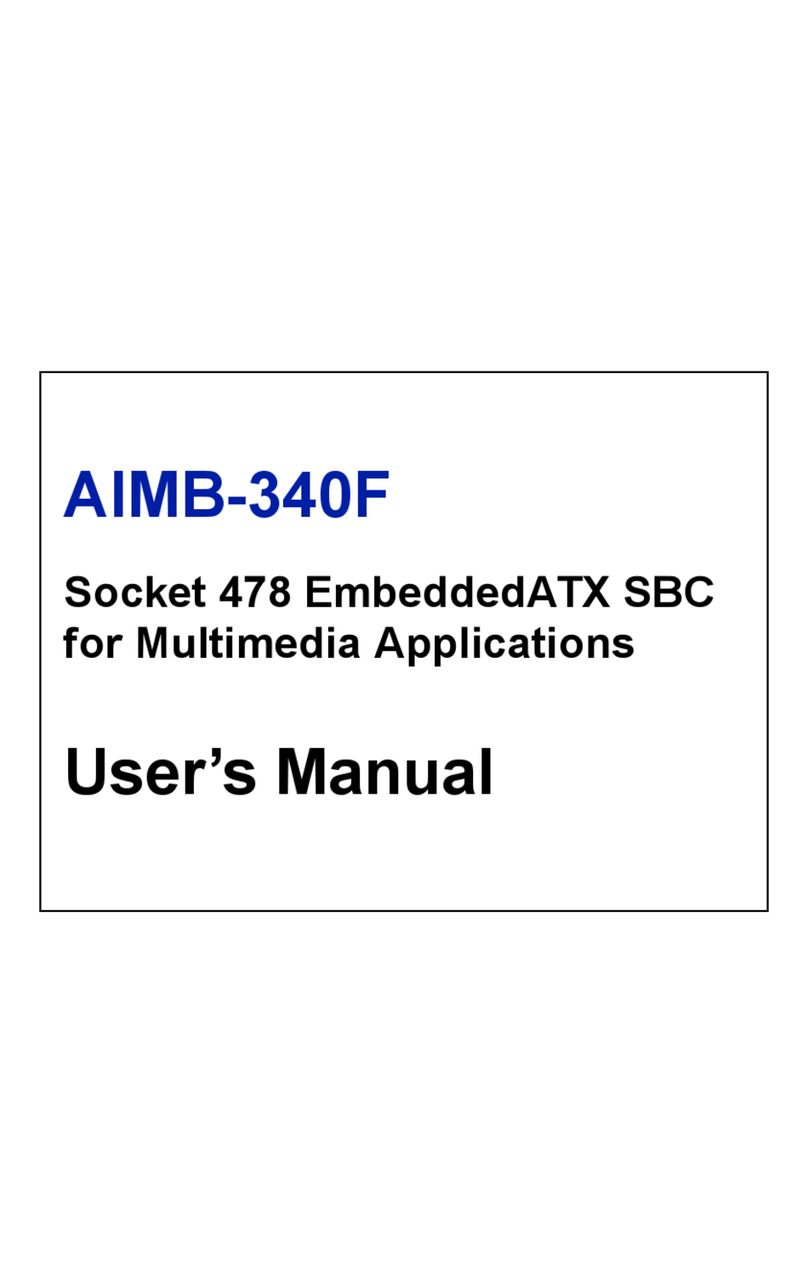 Advantech AIMB-340F series Manuel utilisateur