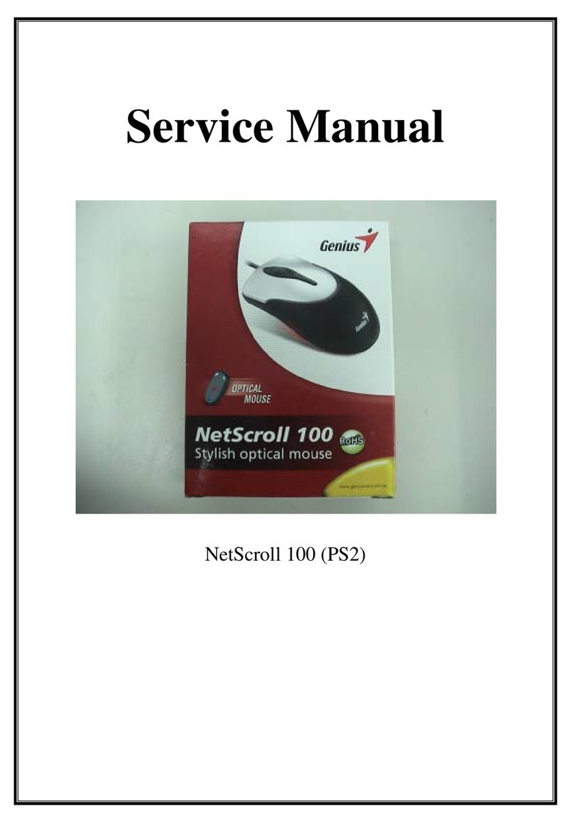 Genius NETSCROLL 100 Manuel utilisateur Genius NETSCROLL 100 Manuel utilisateur