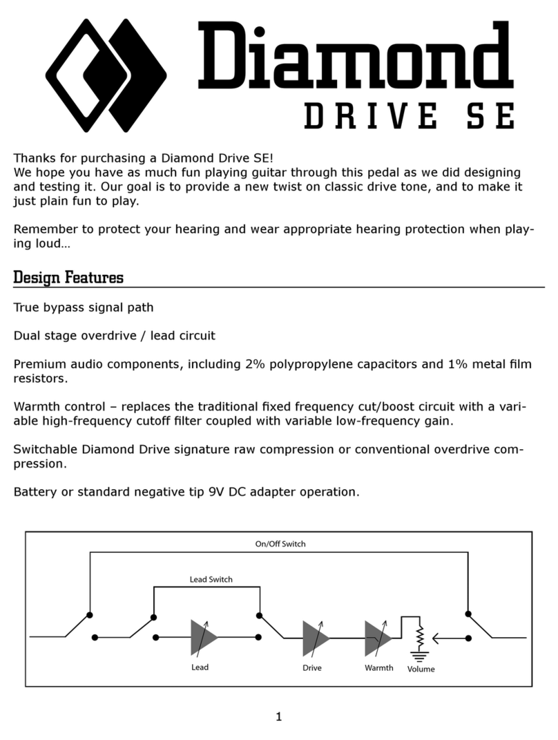 Diamond Drive SE Manuel utilisateur