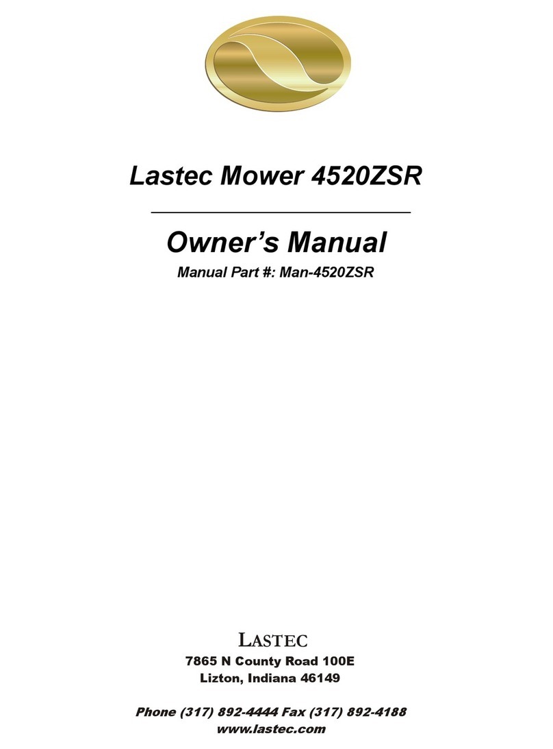 Lastec 4520ZSR Manuel utilisateur Lastec 4520ZSR Manuel utilisateur