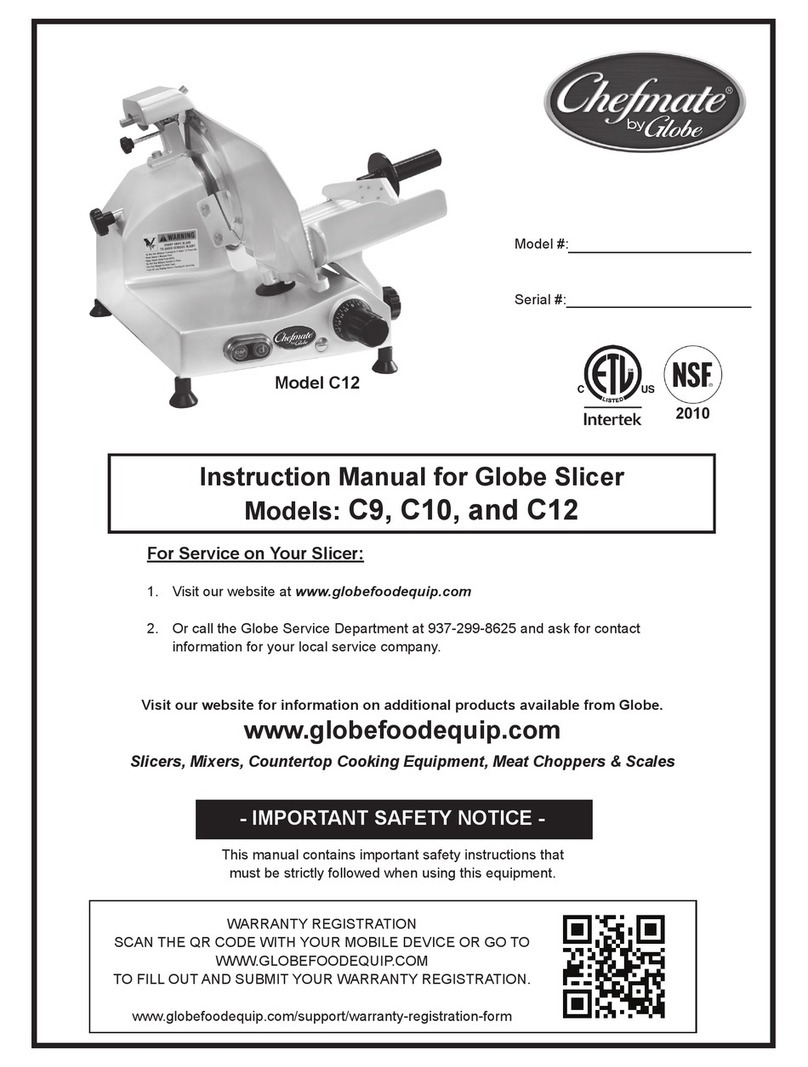 Chefmate C9 Manuel utilisateur