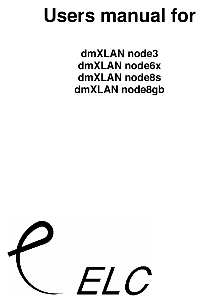ELC dmXLAN node3 Manuel utilisateur