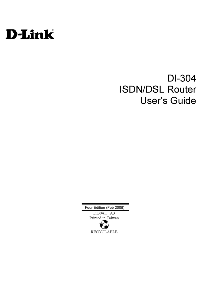 D-Link DI-304 Manuel utilisateur
