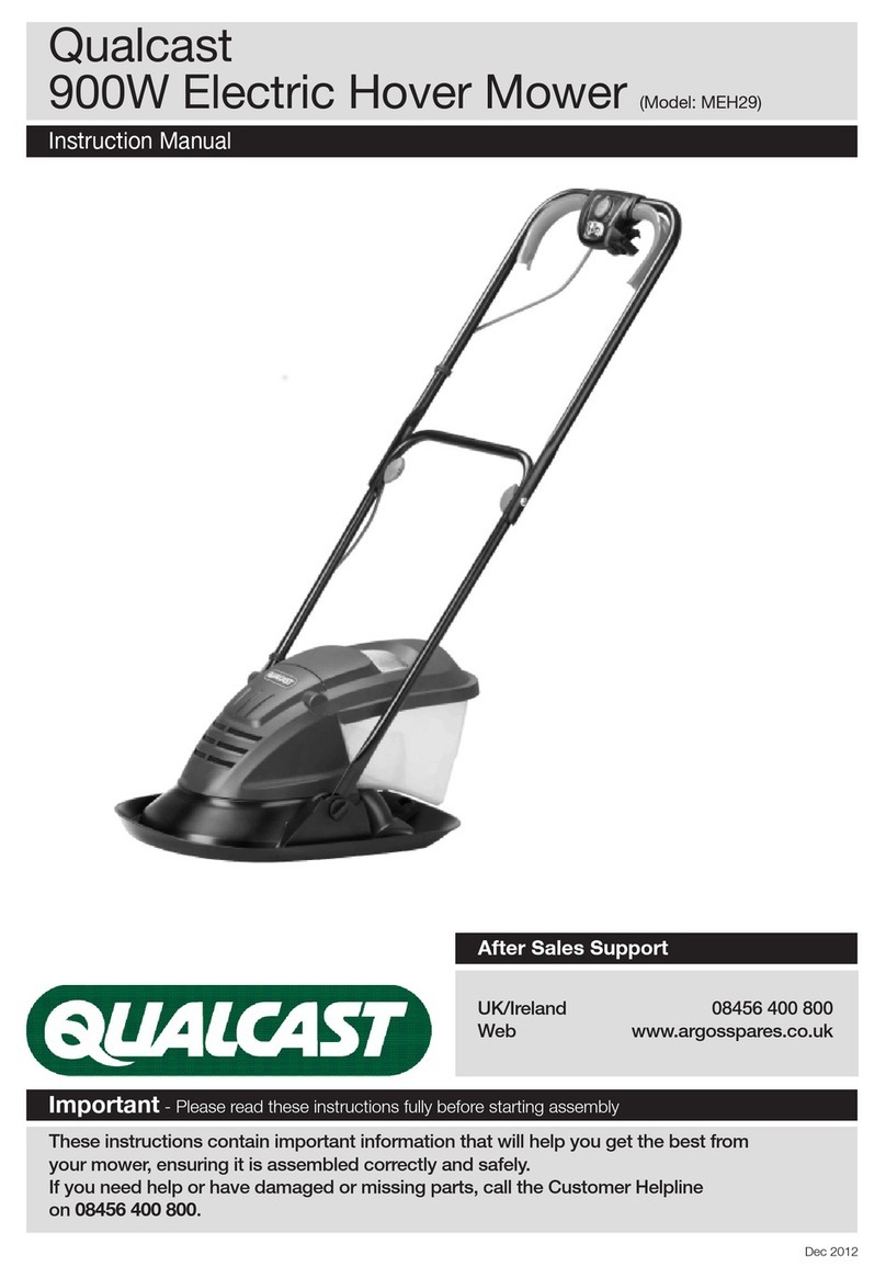 Qualcast MEH29 Manuel utilisateur Qualcast MEH29 Manuel utilisateur