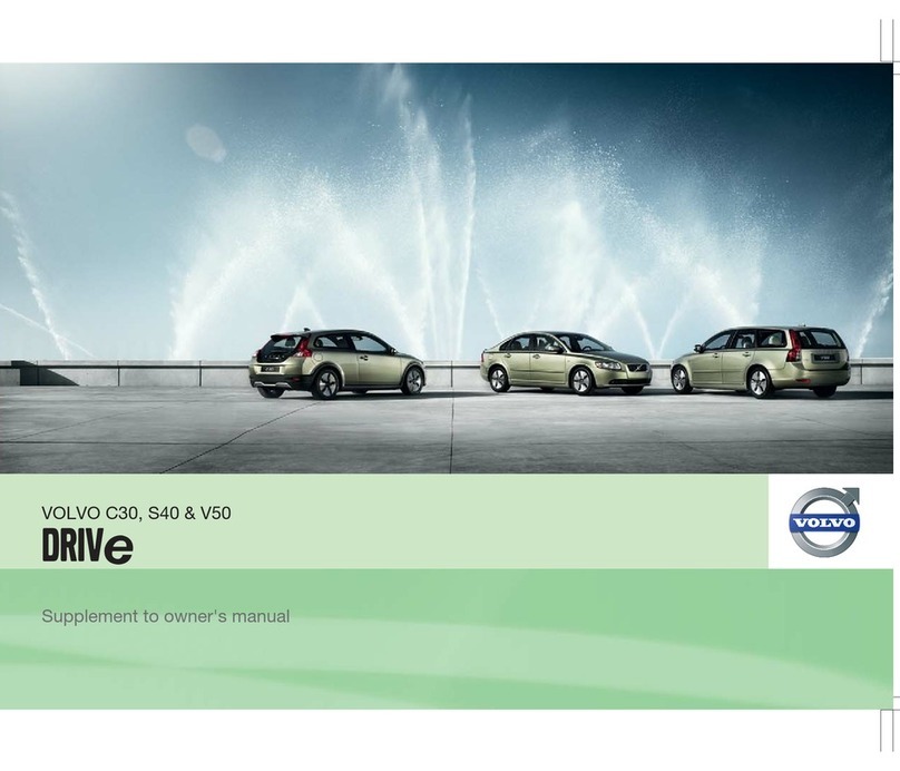 Volvo C30 - ANNEXE 798 Manuel utilisateur
