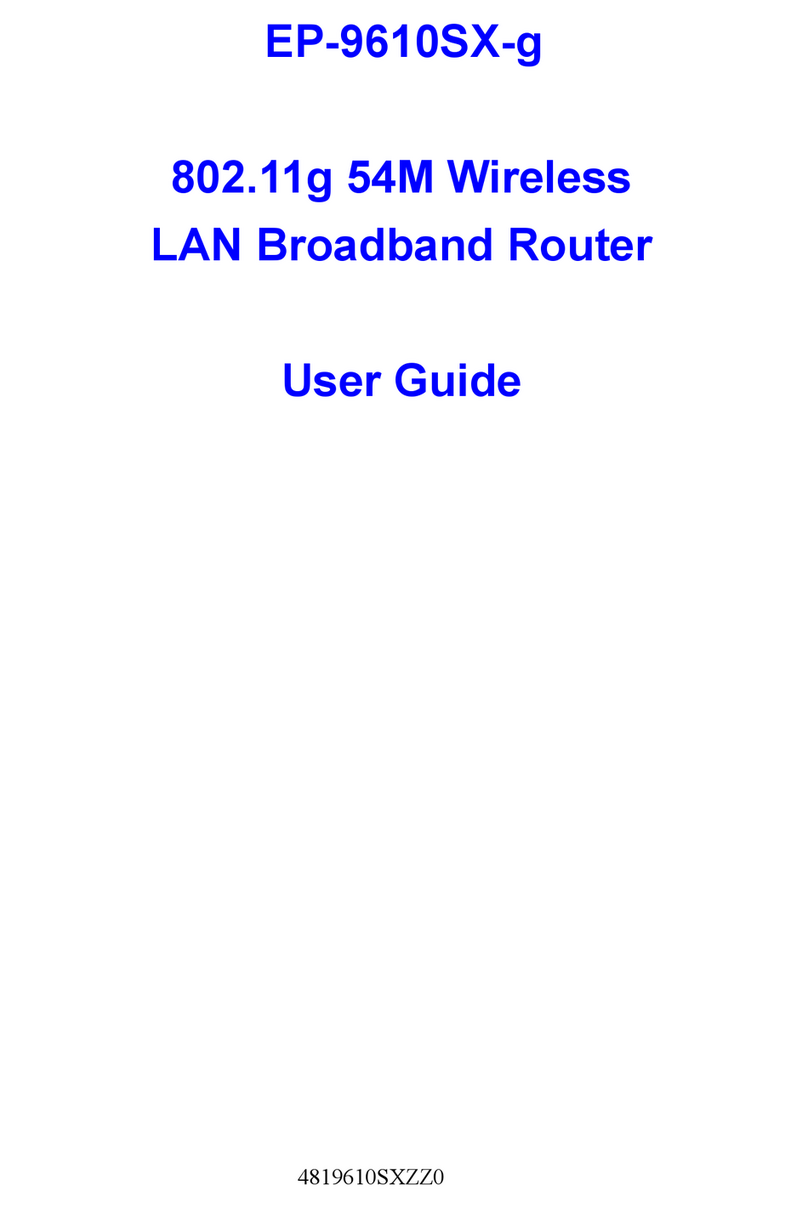 Surecom EP-9610SX-g Manuel utilisateur