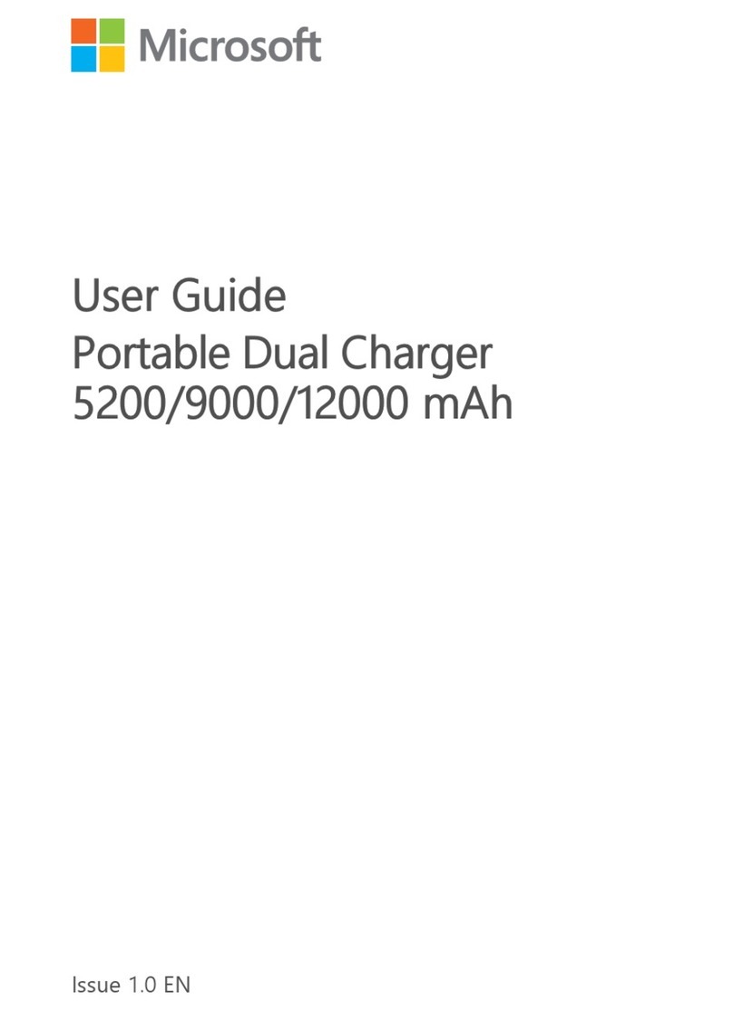 Microsoft 5200 mAh Manuel utilisateur Microsoft 5200 mAh Manuel utilisateur
