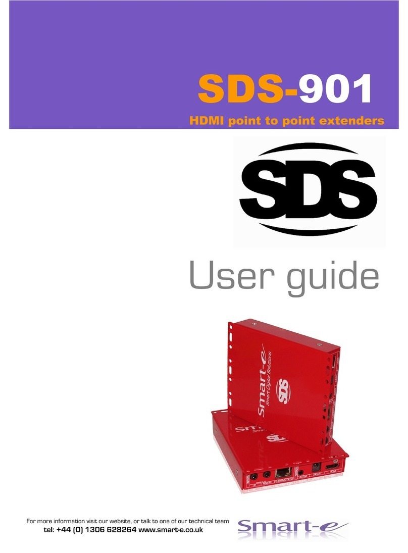 Smarte SDS-901 Manuel utilisateur