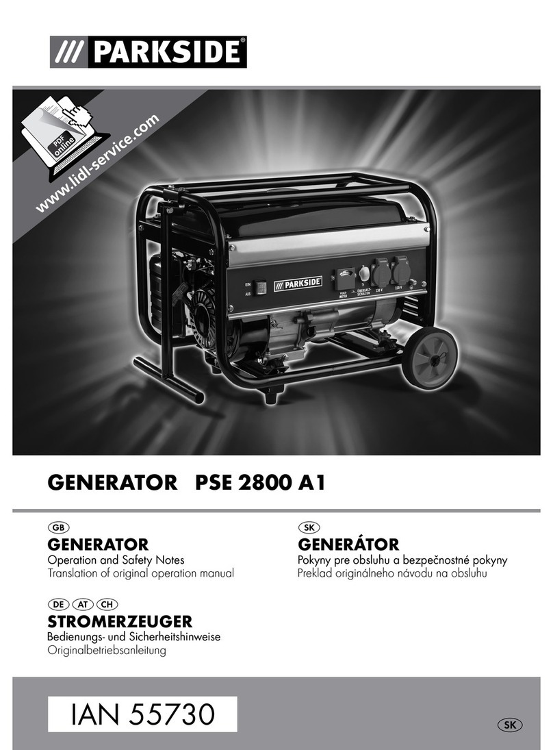 Parkside PSE 2800 A1 Manuel utilisateur