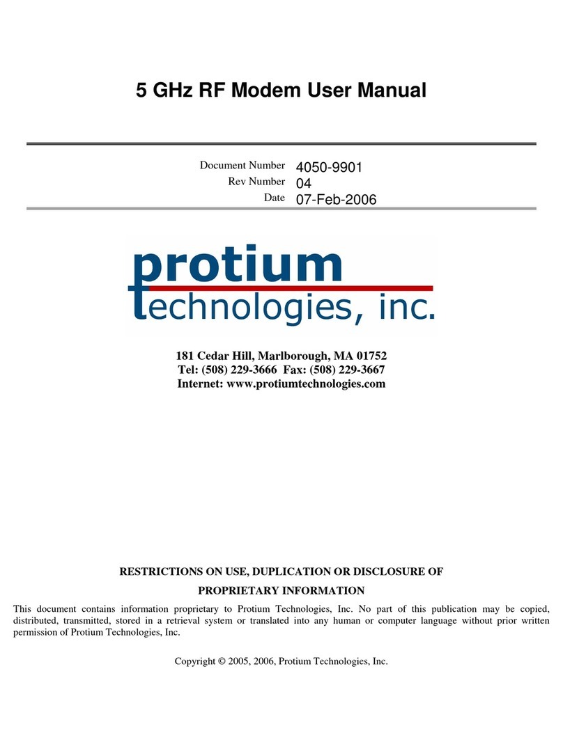 Protium 4050 Manuel utilisateur