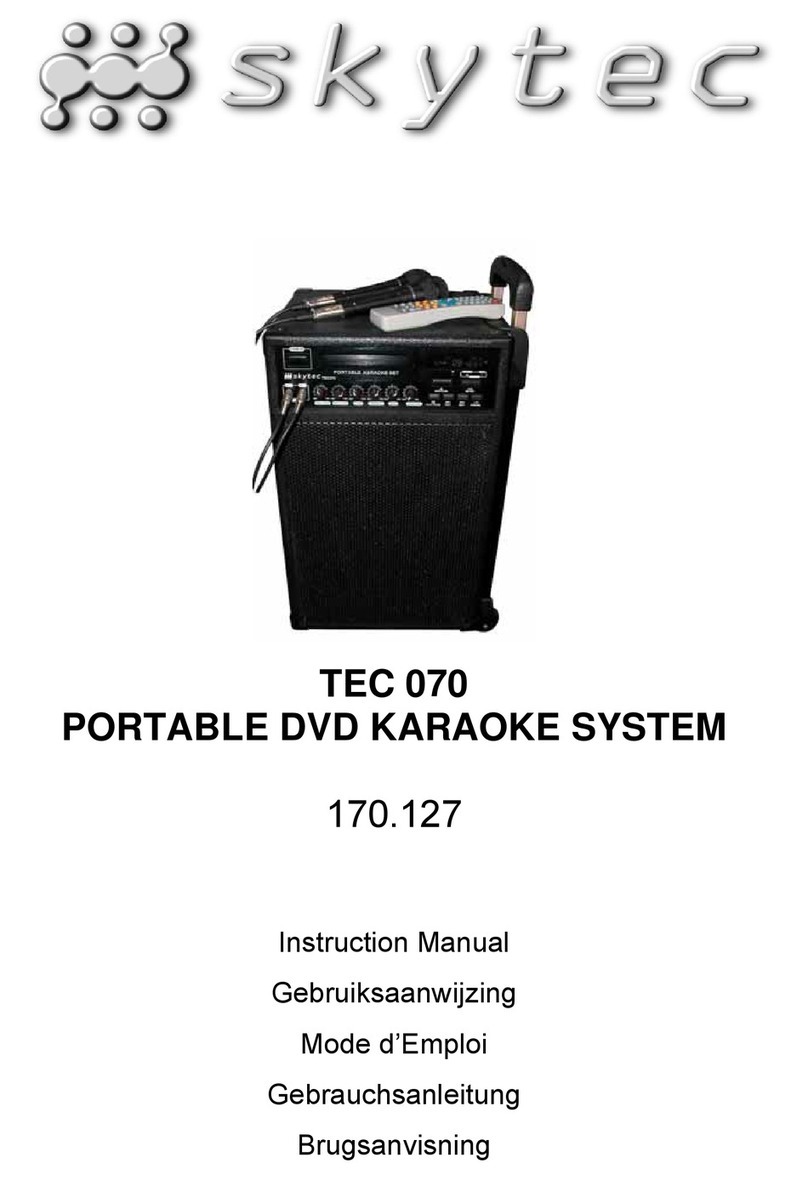 sky-tec TEC 070 Manuel utilisateur