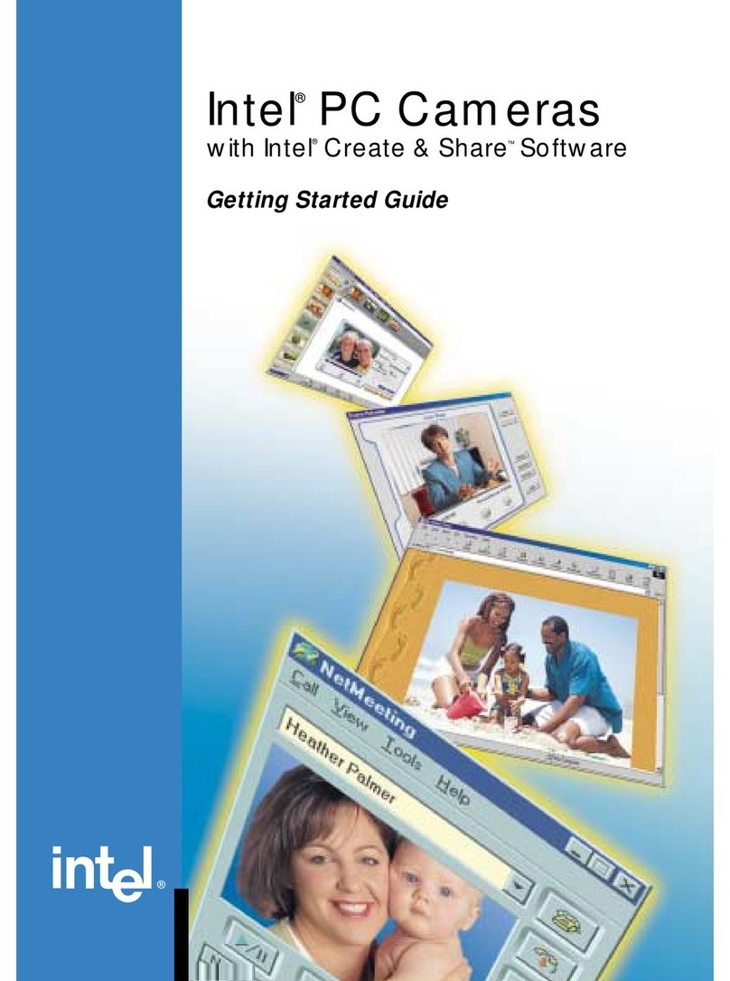 Intel Deluxe PC Camera Manuel utilisateur