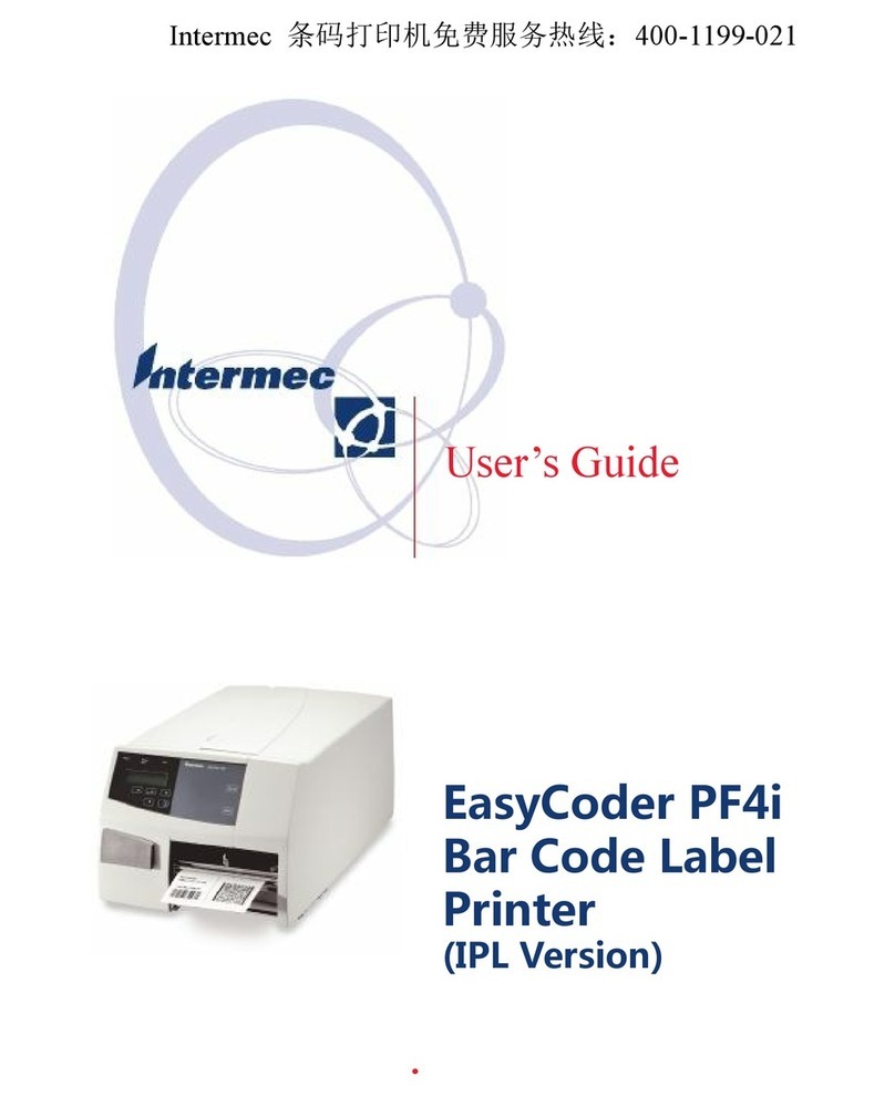 Intermec EasyCoder PF4i Manuel utilisateur