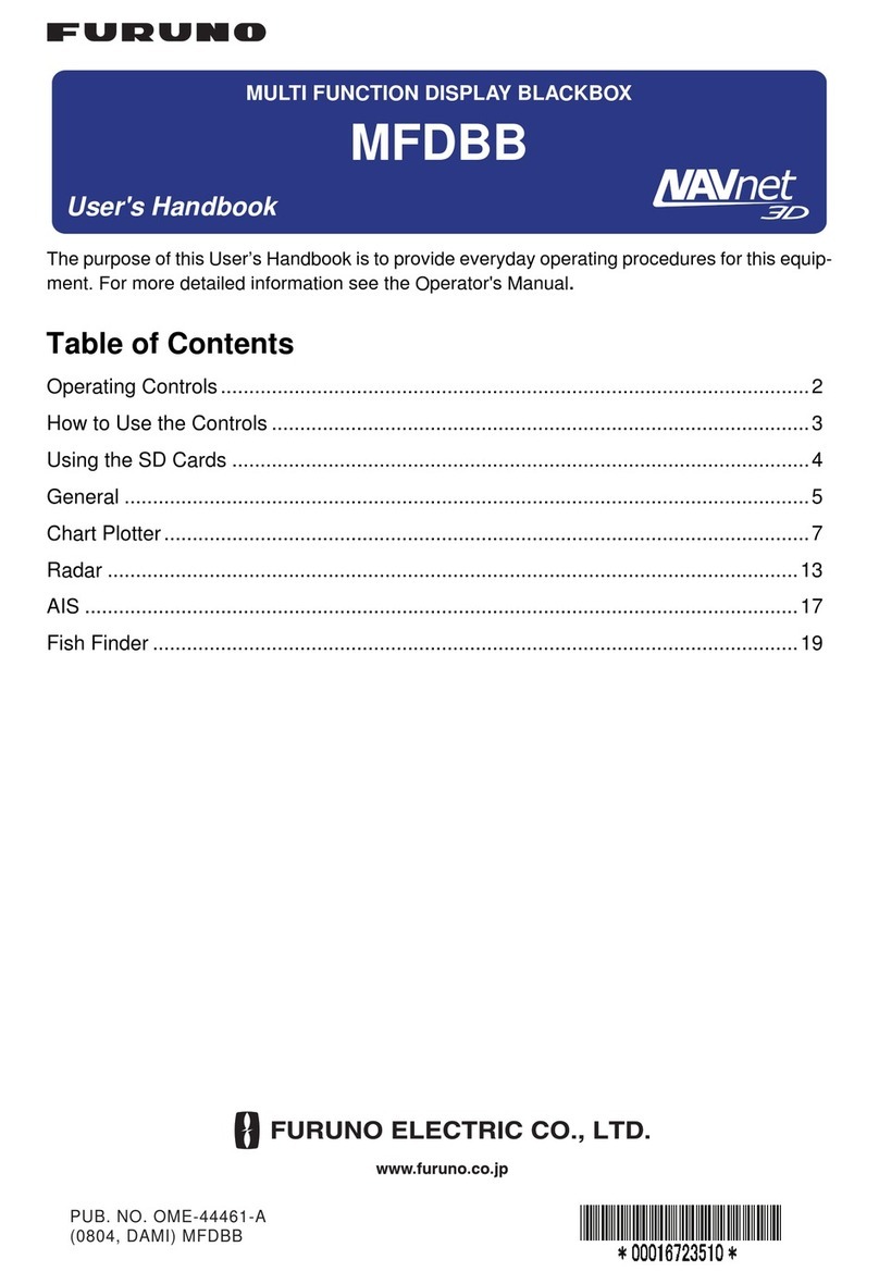 Furuno MFDBB Mode d’emploi