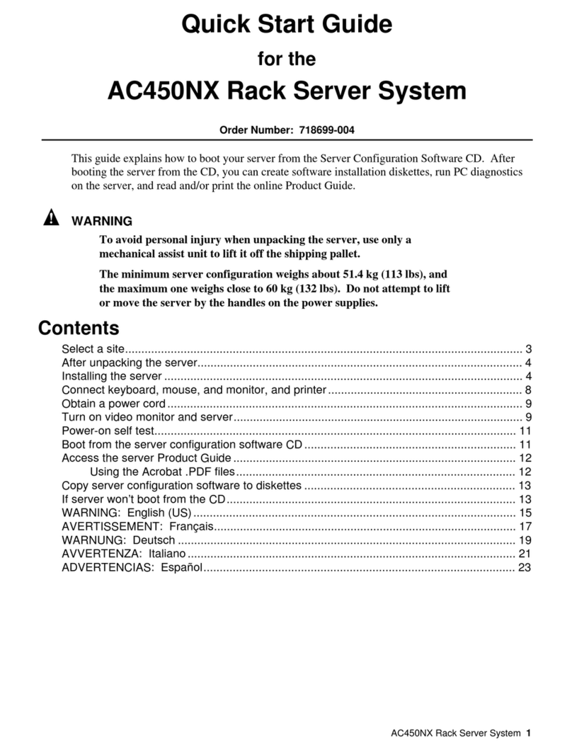 Intel AC450NX Manuel utilisateur