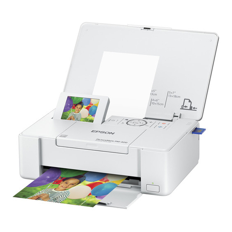 Epson PM-400 Manuel utilisateur