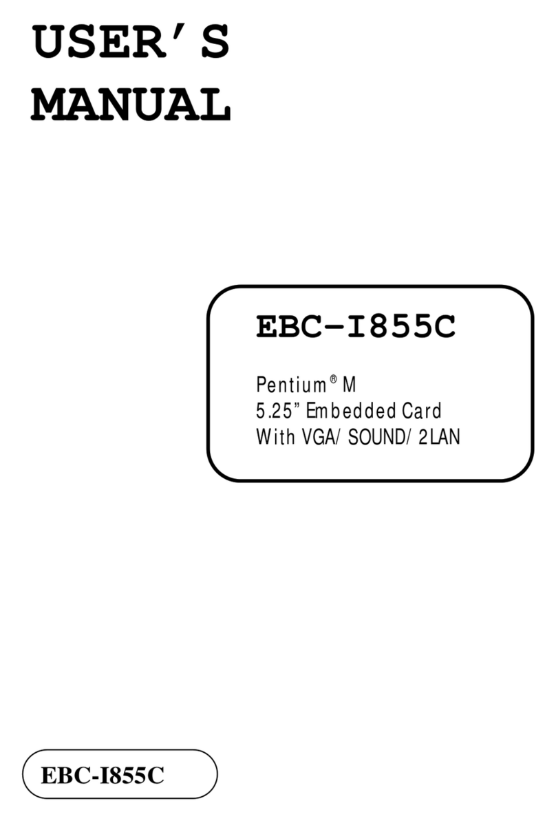 Embedded Computer EBC-I855C Manuel utilisateur