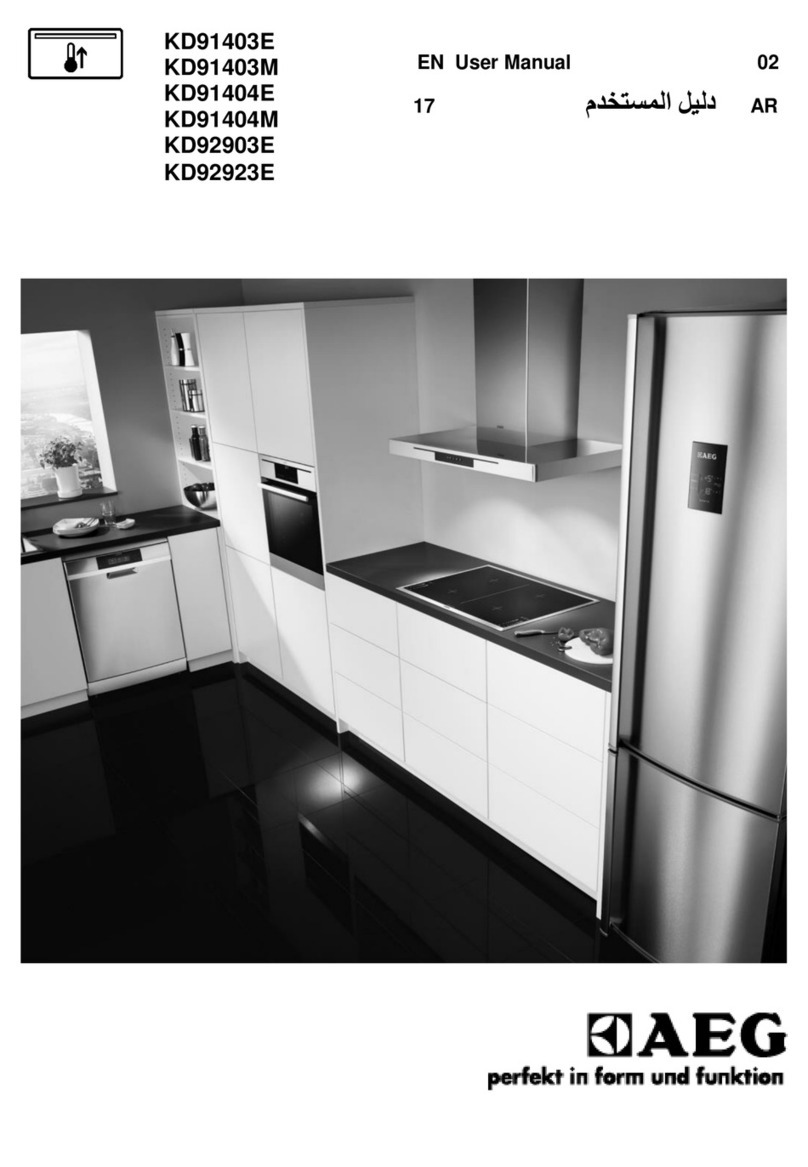 AEG KD91403E Manuel utilisateur AEG KD91403E Manuel utilisateur