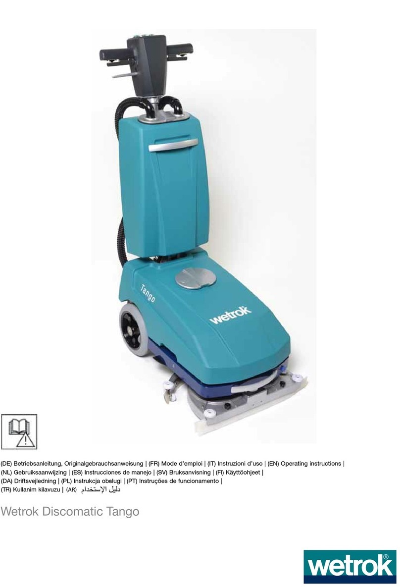 Wetrok Discomatic Tango Manuel utilisateur