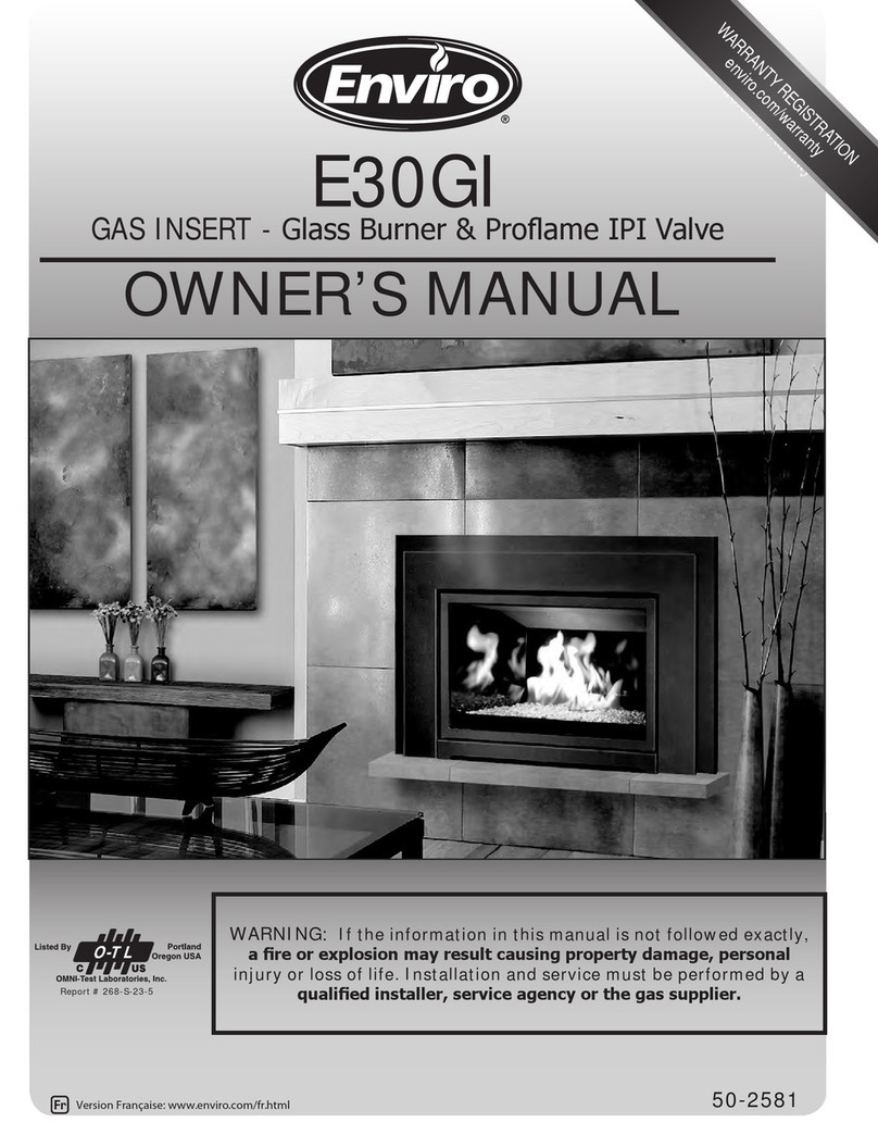 Enviro E30GI Manuel utilisateur