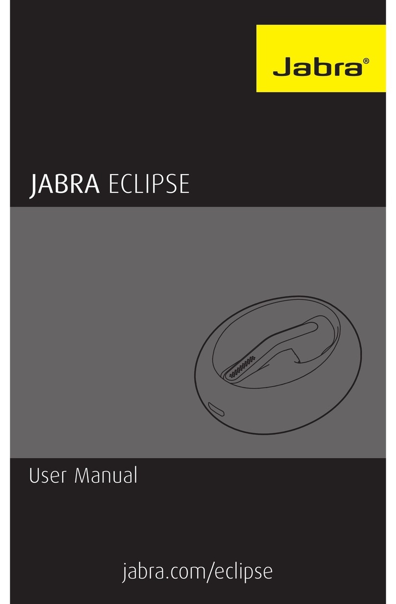 Jabra ECLIPSE Manuel utilisateur