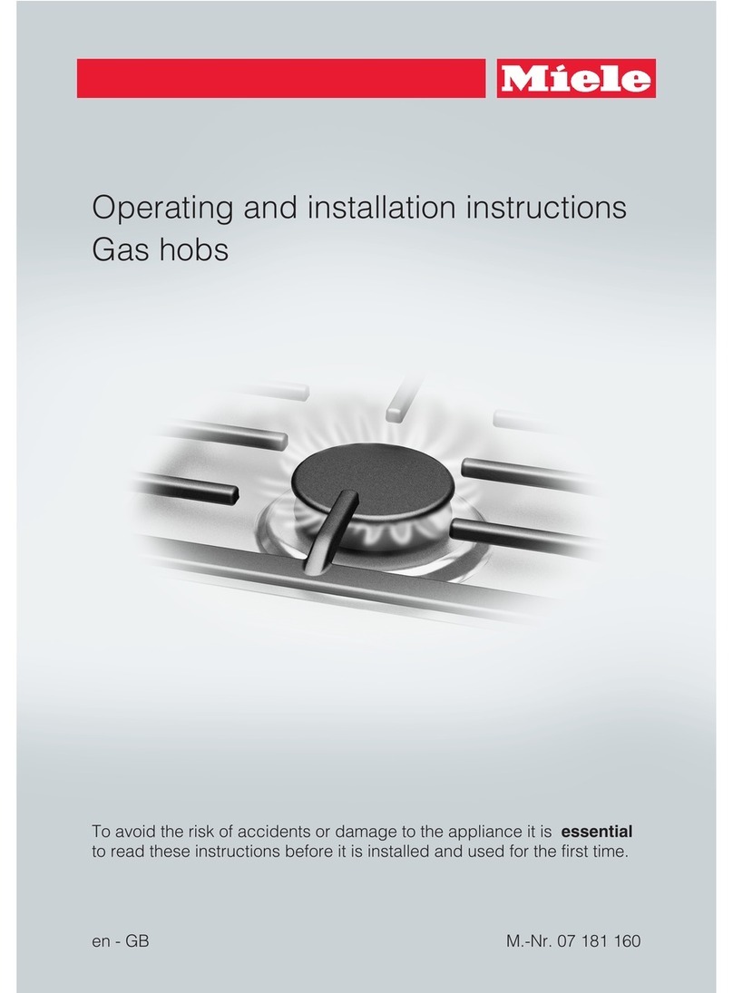 Miele KM 2014 Manuel utilisateur