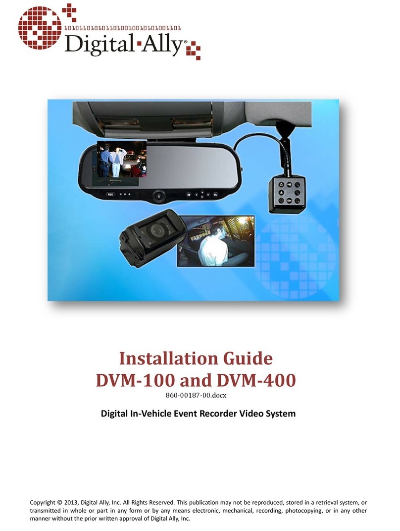 Digital-Ally DVM-100 Manuel utilisateur