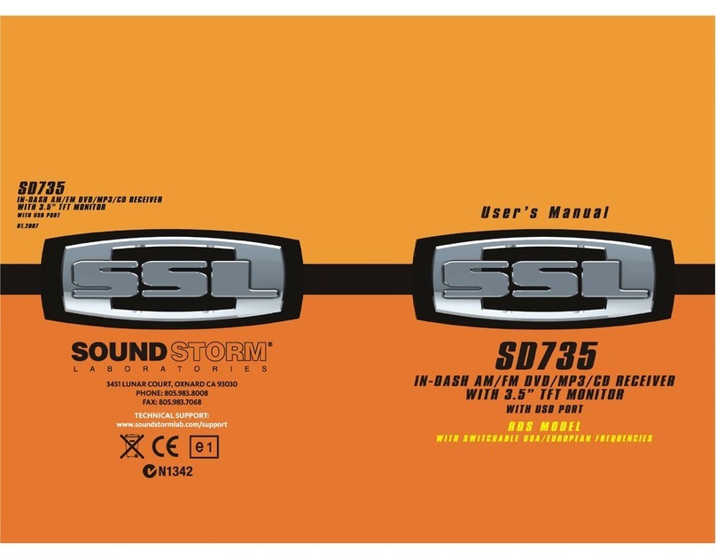 Ssl SD735 Manuel utilisateur