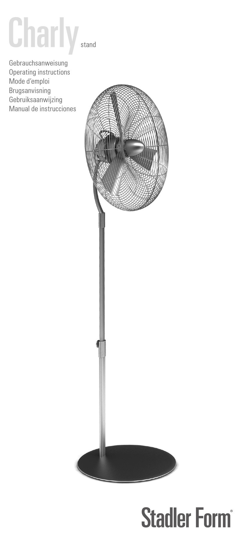 Stadler Form Charly Manuel utilisateur