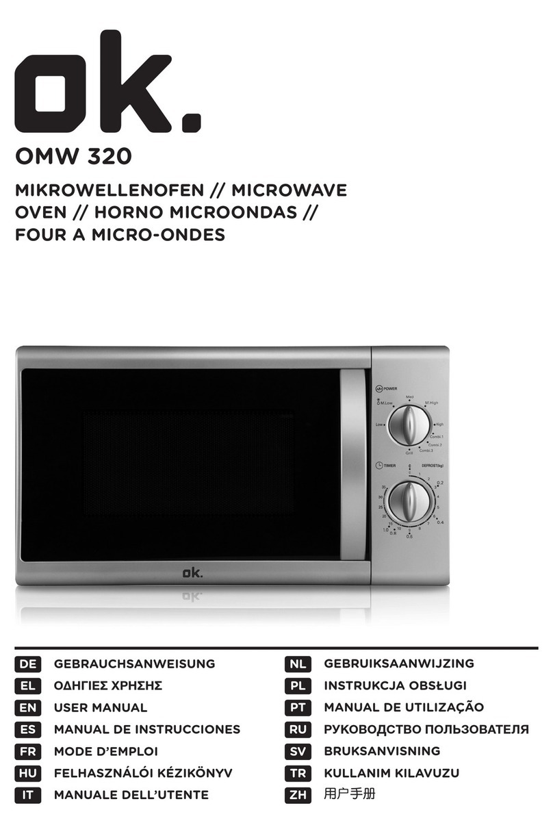 O.K. OMW 320 Manuel utilisateur