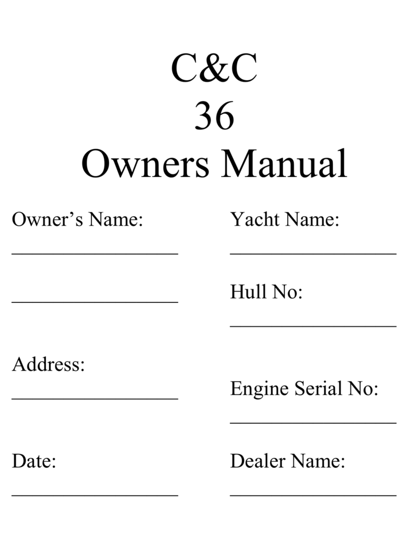 C&C 36 Manuel utilisateur