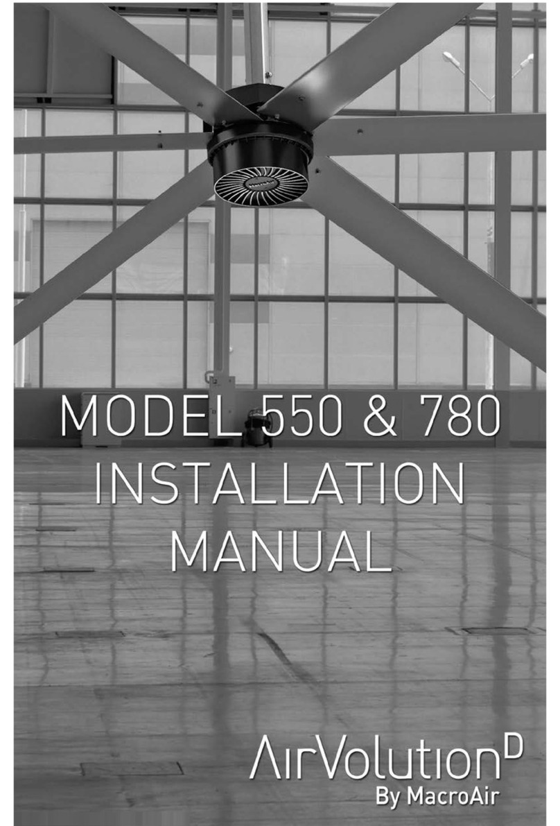 MacroAir Technologies AirVolution 550 Manuel utilisateur