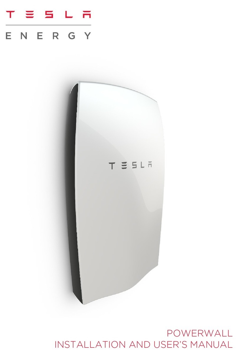 Tesla Powerwall Manuel utilisateur