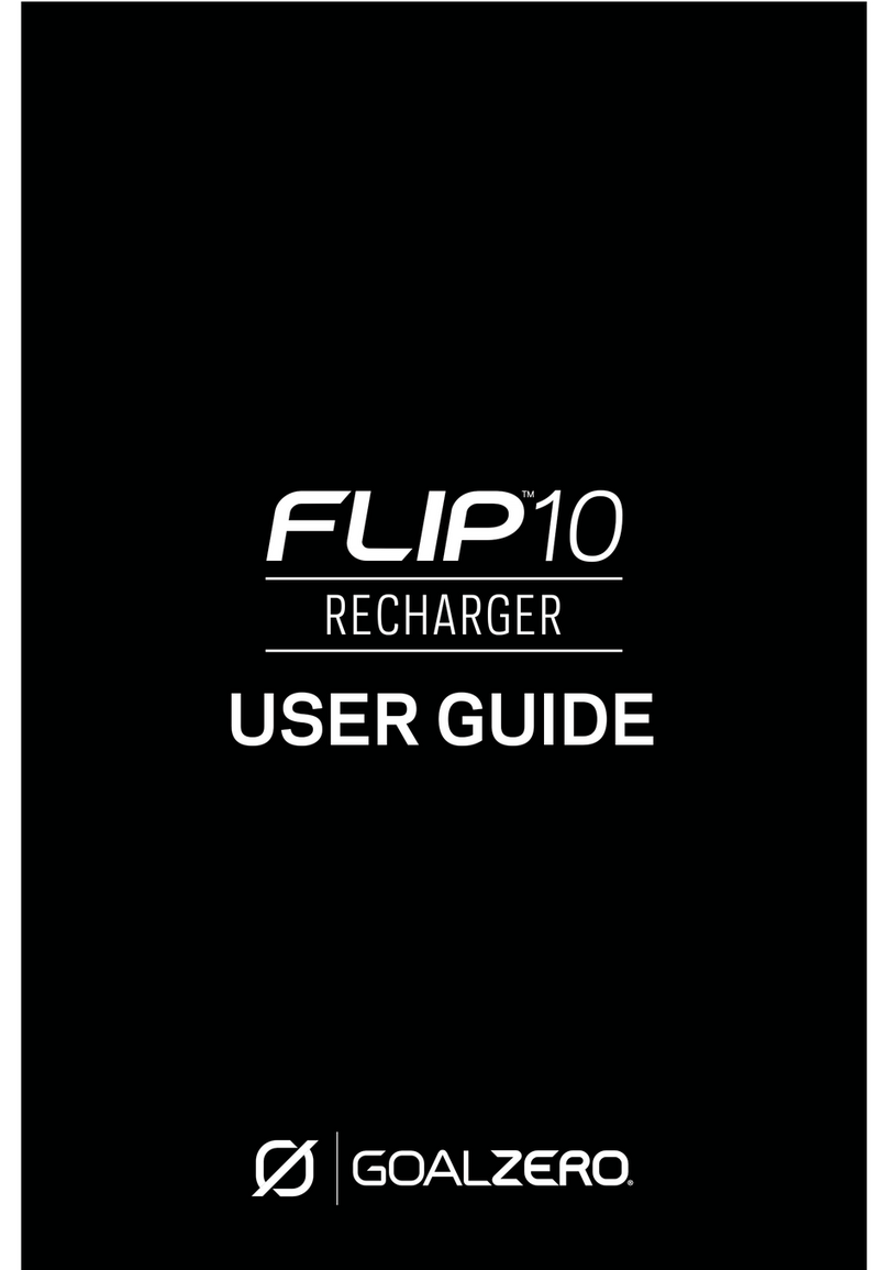 GOAL ZERO Flip10 Manuel utilisateur GOAL ZERO Flip10 Manuel utilisateur