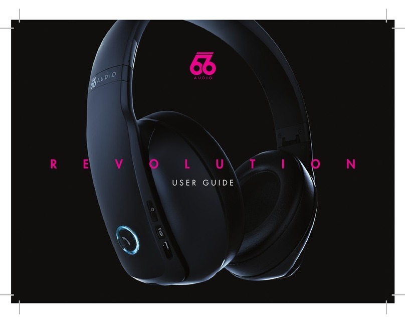 66audio REVOLUTION Manuel utilisateur