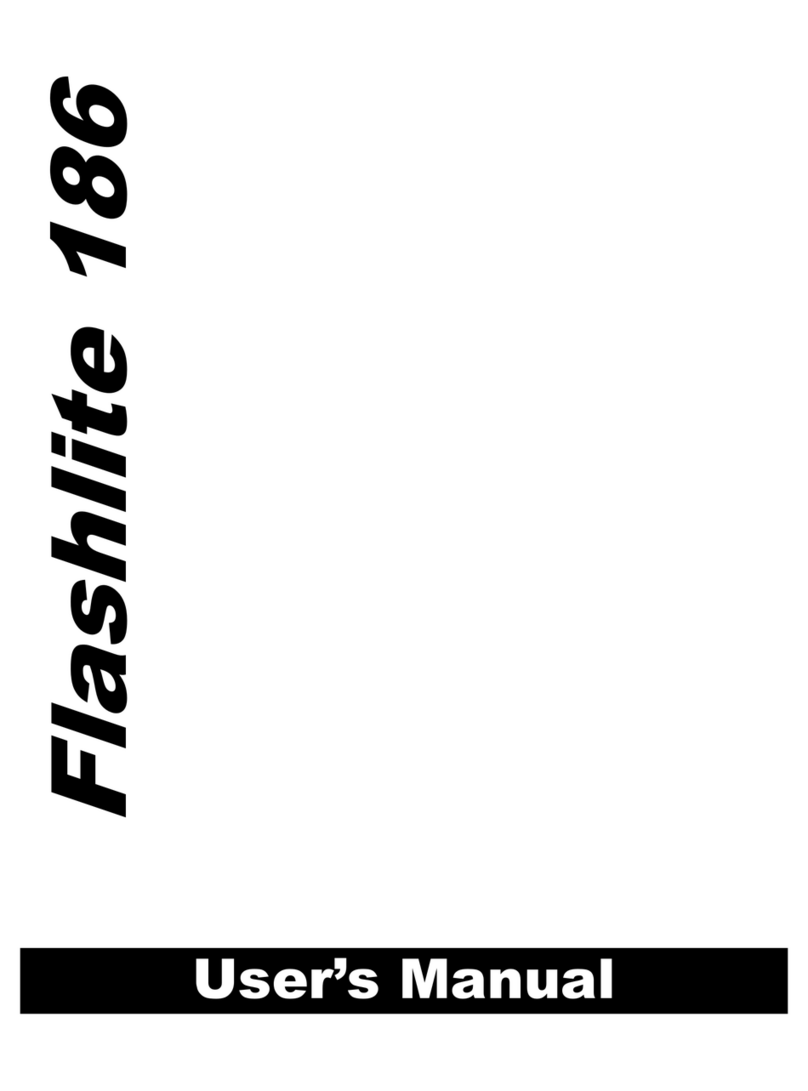 JK microsystems Flashlite 186 Manuel utilisateur